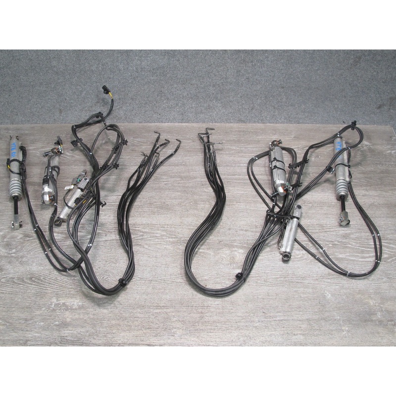 07-13 BMW E93 Convertible Set of 6 TOP Roof Hydraulic Cylinder Cable Line OEM