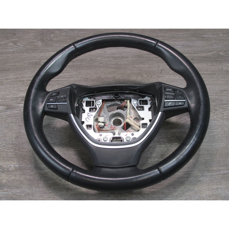 11-16 BMW F07 F10 F11 5-SERIES  Leather Steering w Controls OEM