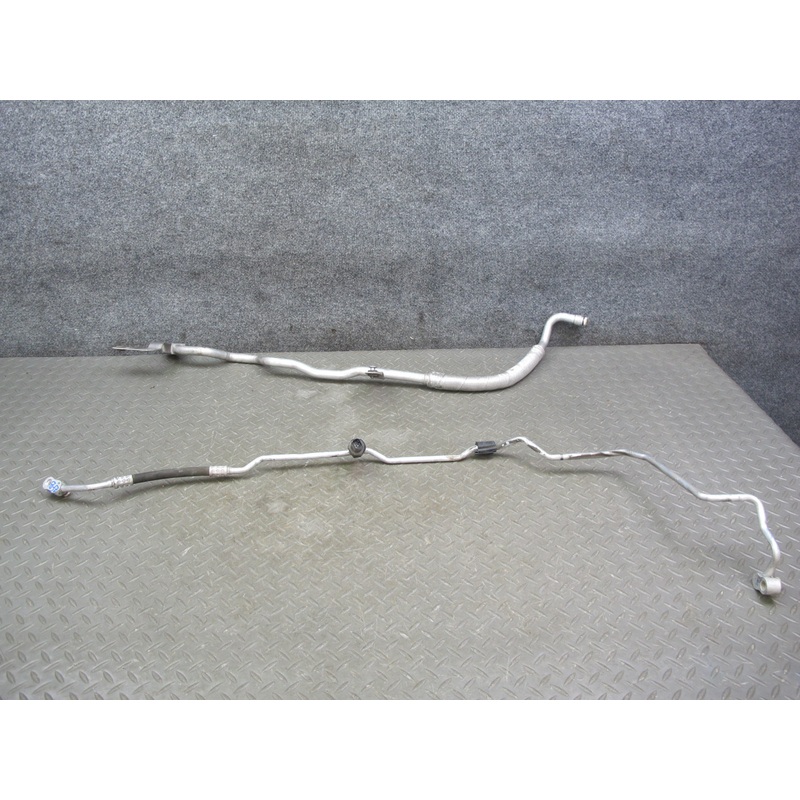 11-16 BMW F07 F10 F11 N63 Set of 2 A/C Air Condition Hose Pipe Line OEM