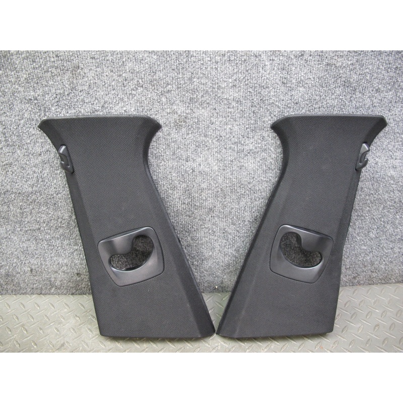 11-16 BMW F10 5-SERIES Set of 2 Center Upper B Pillar Trim Cover Panel OEM