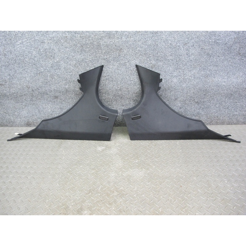 11-16 BMW F10 5-SERIES Set of 2 Rear Interior C Pillar Trim Cover Panel OEM