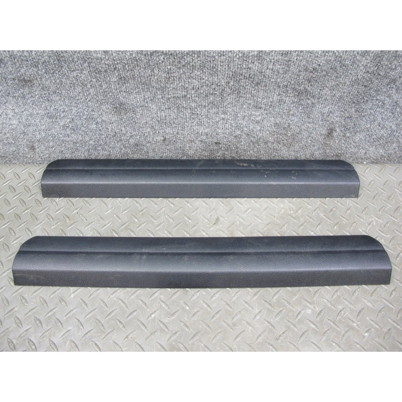 11-16 BMW F10 Set of 2 Front Left & Right Door Scuff Sill Plate Trim Panel Set
