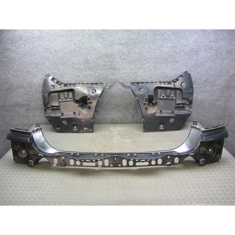 11-16 BMW F10 Set of 3 Rear Left Center Right Bumper Mount Bracket Support OEM