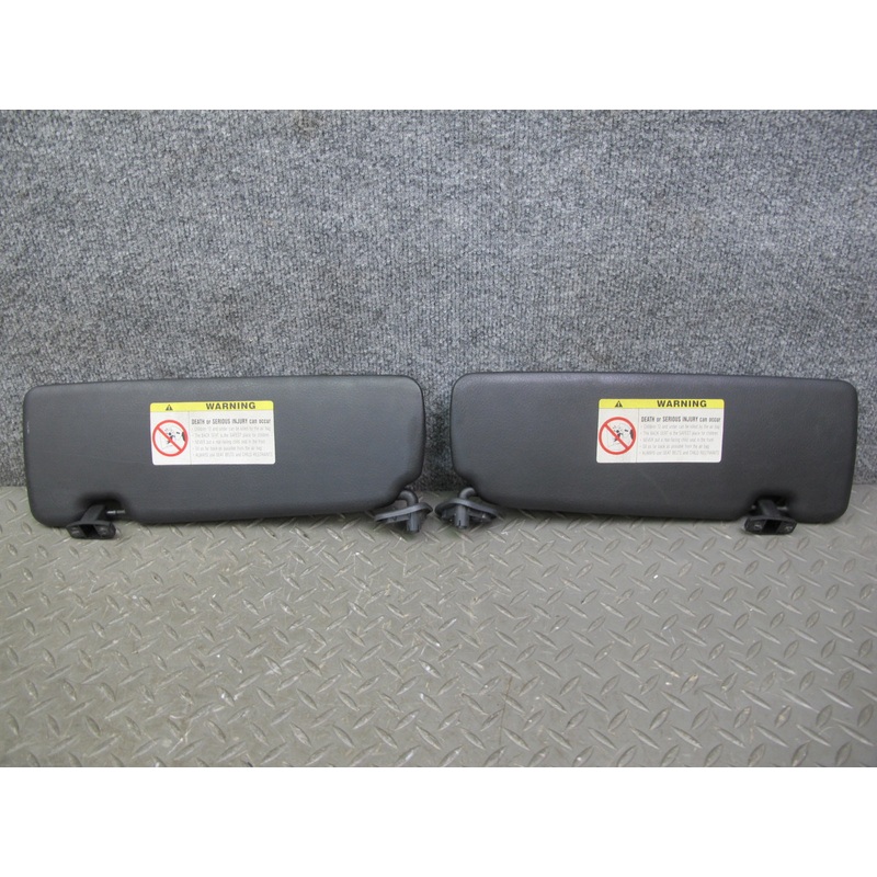 2001-2006 BMW E46 Convertible Front Left & Right Sun Visor Set of 2