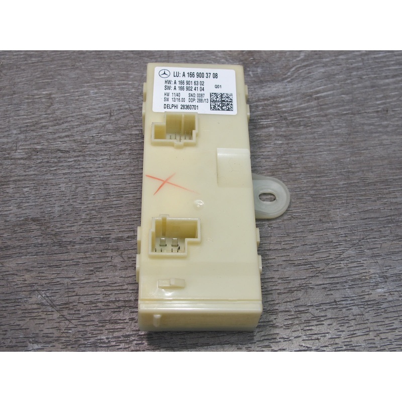 2012-2015 Mercedes W166 X166 Rear Trunk Lid Tailgate Liftgate Control Module