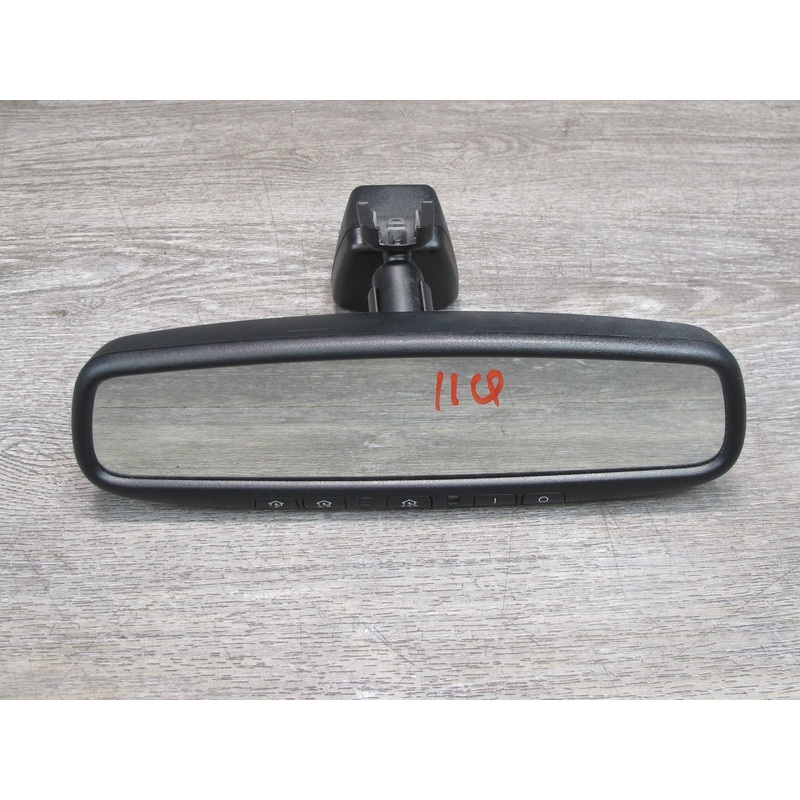 2015-2017 Infiniti QX80 Interior Upper Rear View Mirror Auto Dim Homelink Black