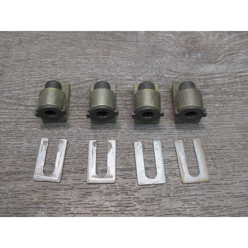90-96 Nissan Z32 300ZX 2+0 T-top Roof Lock Unlock Guide Bracket Set OEM