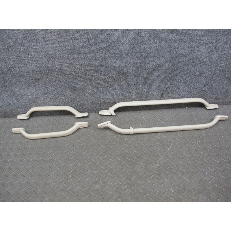 86-91 Mercedes W126 Sedan Set of 4 Front & Rear Overhead Grab Handle Set OEM
