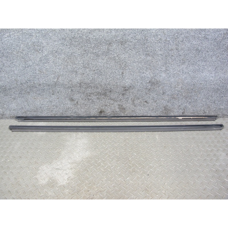 86-92 Toyota Supra MK3 Set of 2 Left Right Door Window Weatherstrip Molding OEM