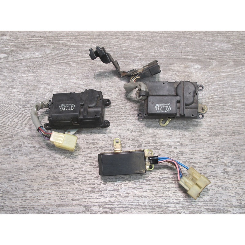 86-92 Toyota Supra MK3 Set of 3 Heater Core Vent Flap Actuator Sensor OEM