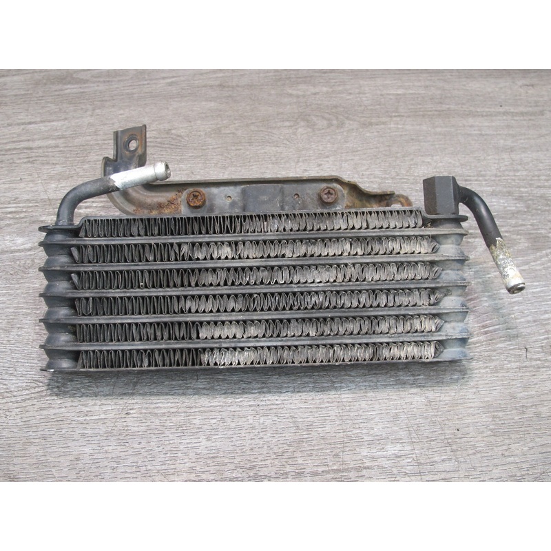 87-92 Toyota Supra MK3 7MGTE Turbo Engine Oil Cooler w Bracket OEM