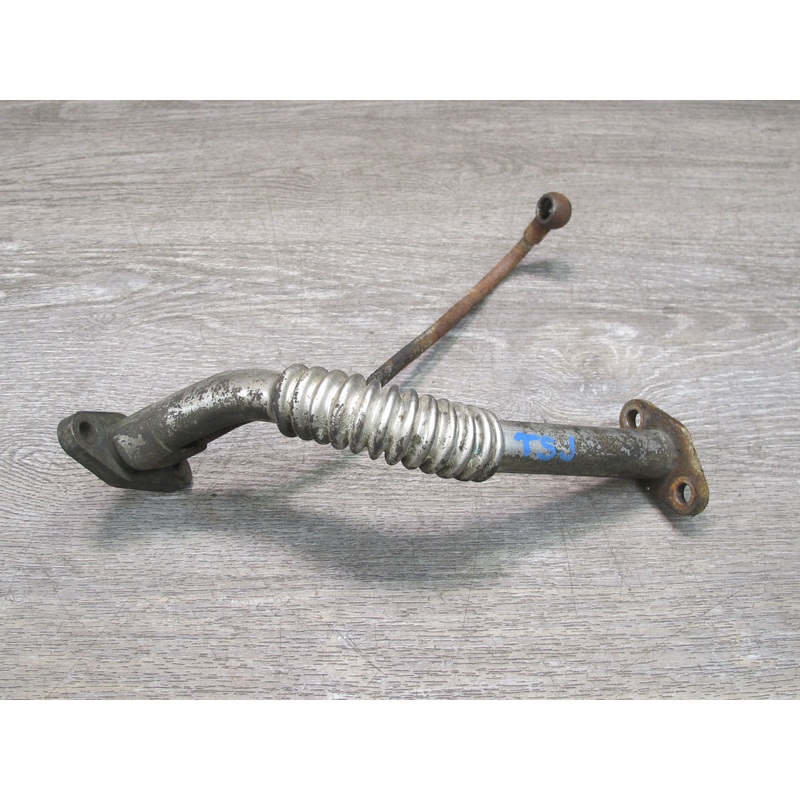 88-92 Toyota Supra MK3 7MGTE Oil Feed Return Drain Hard Line Pipe OEM
