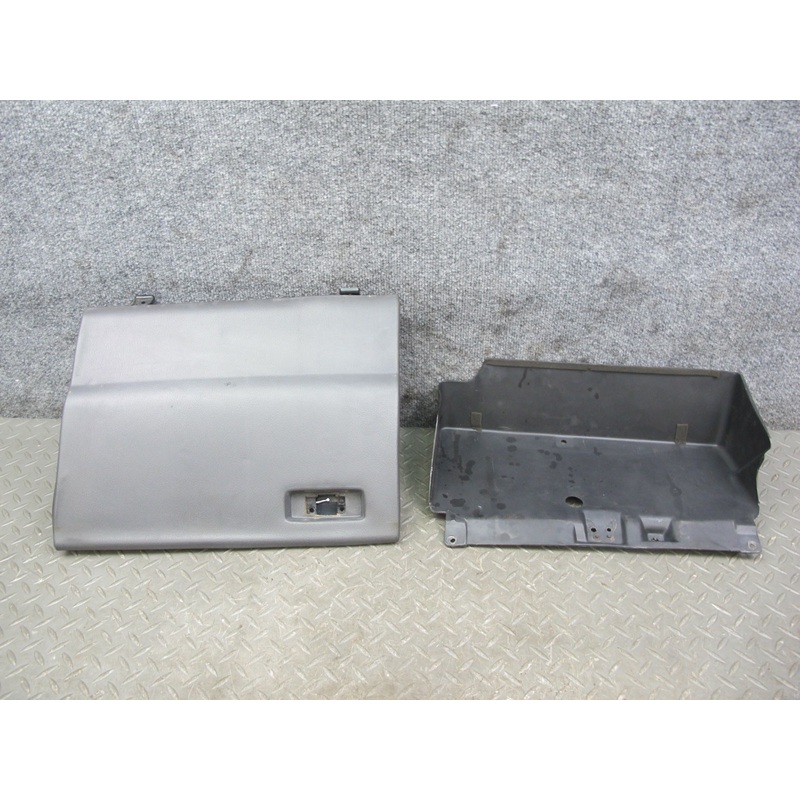 89-92 Toyota Supra MK3 Dash Glove Box Compartment Storage Door Gray w Frame OEM