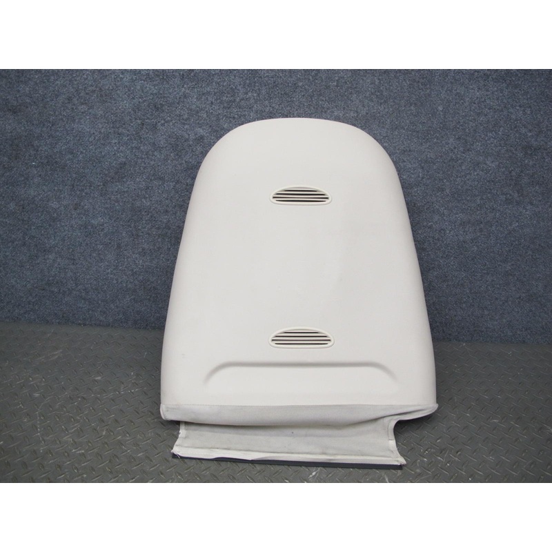 03-12 Mercedes R230 Sl-class Front Left Seat Backrest Trim Cover Beige OEM