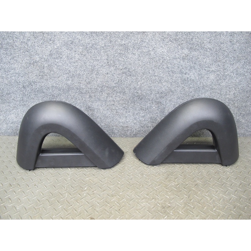 04-09 Nissan 350Z Z33 Convertible Rear Left & Right Roll Bar Cover Black Set OEM