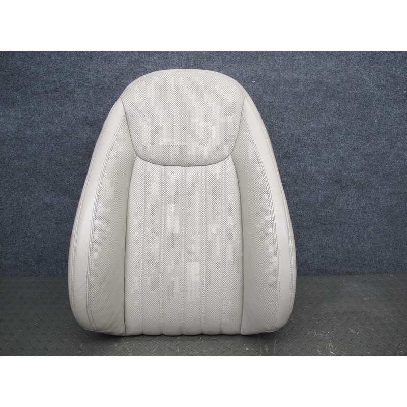 09-12 Mercedes R230 Sl-class Front Right Seat Leather Upper Backrest Beige OEM