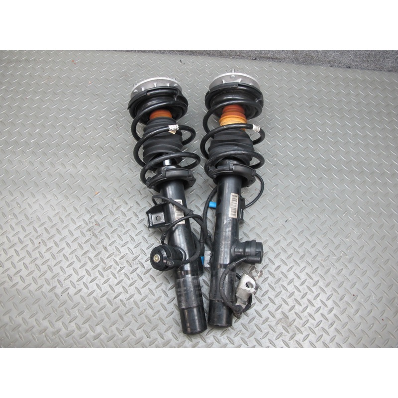 09-16 BMW E89 Z4 Front Left & Right Adaptive Strut Shock Absorber Set 97K OEM