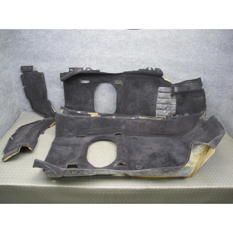 1997-2004 Porsche Boxster 986 Interior Carpet Liner Floor MAT Cover Black