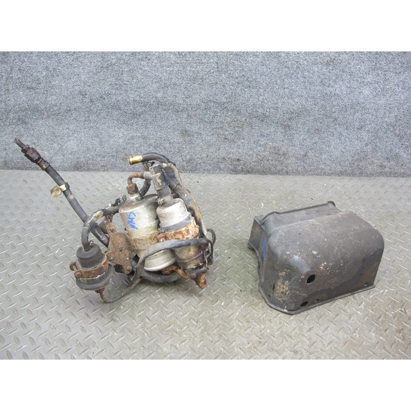 86-91 Mercedes W126 C126 560SEC 560SEL Fuel Pump w Filter & Protective Cover OEM