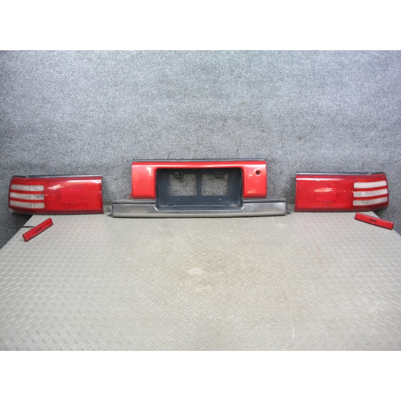 89-92 Toyota Supra MK3 Turbo Rear Left Right Center Tail Light & Side Marker Set