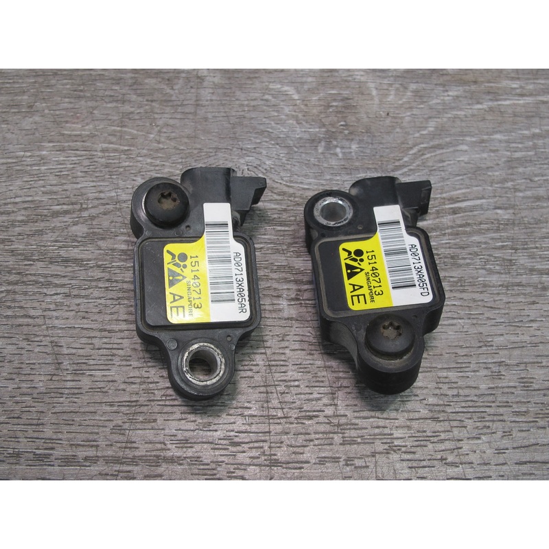 03-06 CHEVROLET SSR SAFETY CRASH IMPACT SRS AIRBAG SENSOR 2PCS 15140713 OEM