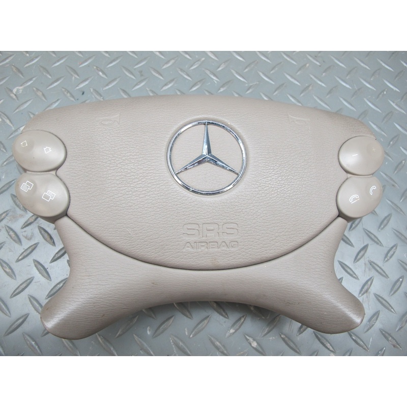 03-08 MERCEDES R230 SL500 FRONT LEFT DRIVER SIDE STEERING WHEEL SRS AIRBAG OEM