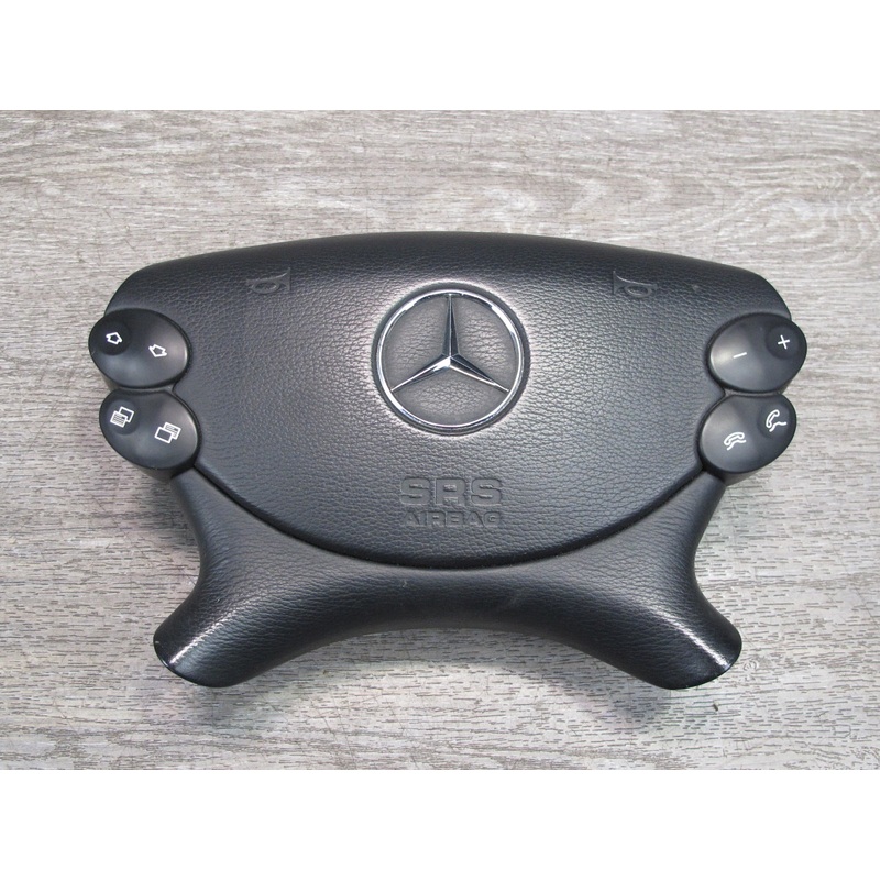 03-08 MERCEDES R230 SL500 SL600 FRONT LEFT DRIVER SIDE STEERING WHEEL SRS AIRBAG OEM