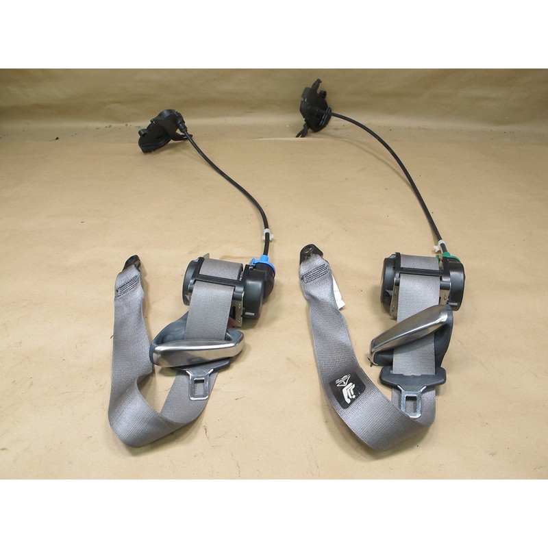 07-13 BMW E93 CONVERTIBLE FRONT RIGHT & LEFT SIDE SEATBELT RETRACTOR SET OEM
