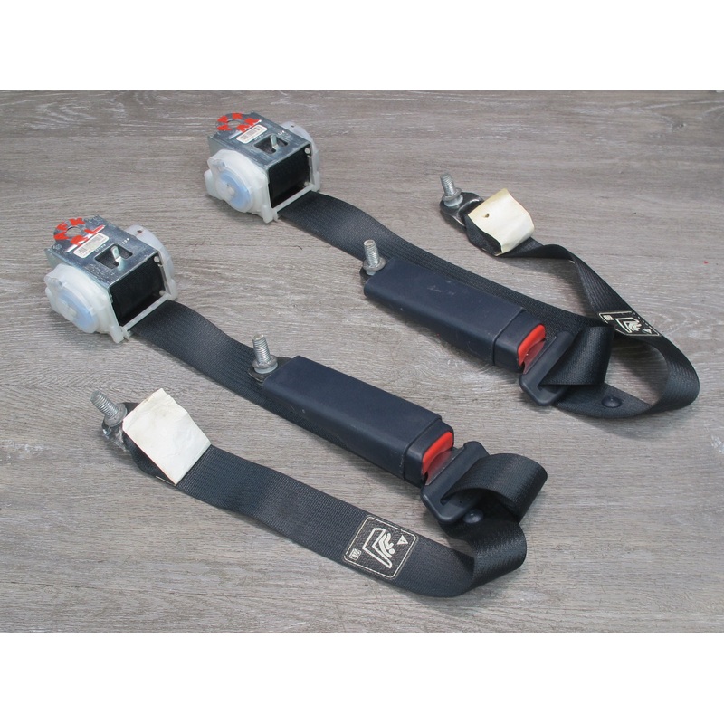 11-12 FISKER KARMA REAR LEFT & RIGHT SIDE SEATBELT RETRACTOR SET OEM