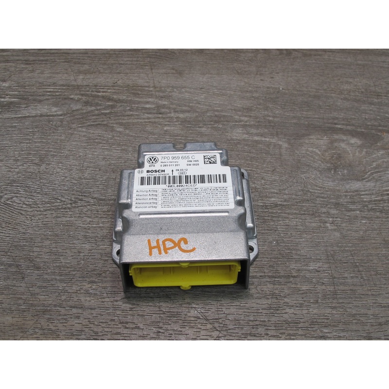 11-14 PORSCHE CAYENNE 958 SRS AIRBAG CONTROL MODULE UNIT 7P0959655C OEM
