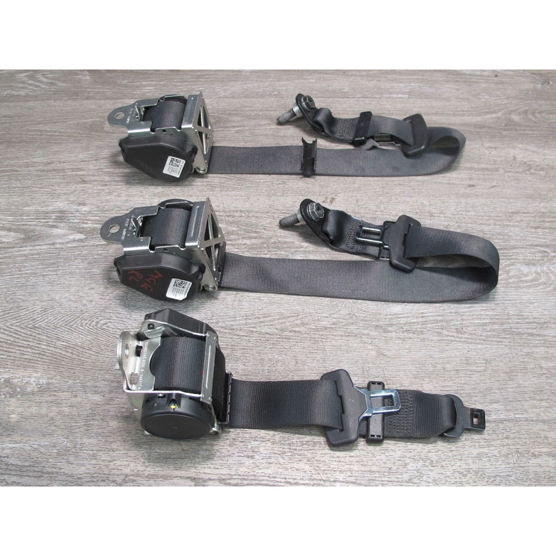 14-19 MASERATI GHIBLI M157 REAR RIGHT CENTER LEFT SIDE SEATBELT RETRACTOR SET OEM