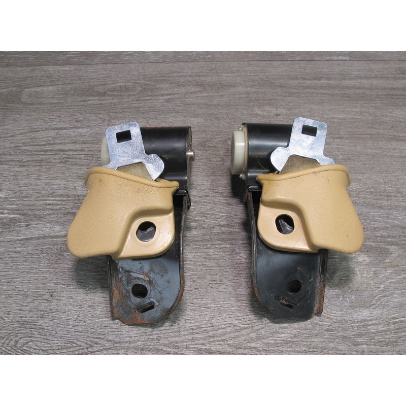 79-83 DATSUN NISSAN 280ZX 2+2 REAR RIGHT & LEFT SIDE SEATBELT RETRACTOR SET OEM