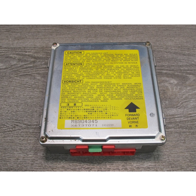 91-92 MITSUBISHI 3000GT SRS AIRBAG CONTROL MODULE UNIT MB904345 OEM