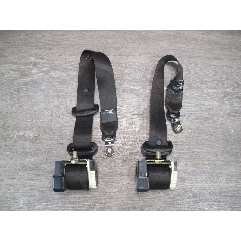 99-02 BMW E36 Z3 CONVERTIBLE FRONT RIGHT & LEFT SIDE SEATBELT RETRACTOR SET OEM