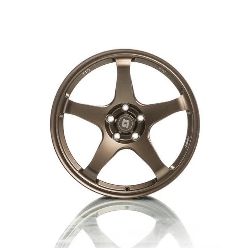 Titan 7 Forged Aluminium Wheel - T-C5 18x9.5 5x120.65 ET 45 CB 66.9 in Techna Bronze