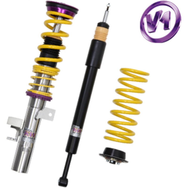 KW Variant 1 Coilovers for M6 (E63, E64); (M560) Coup, Cabrio with cancellation kit