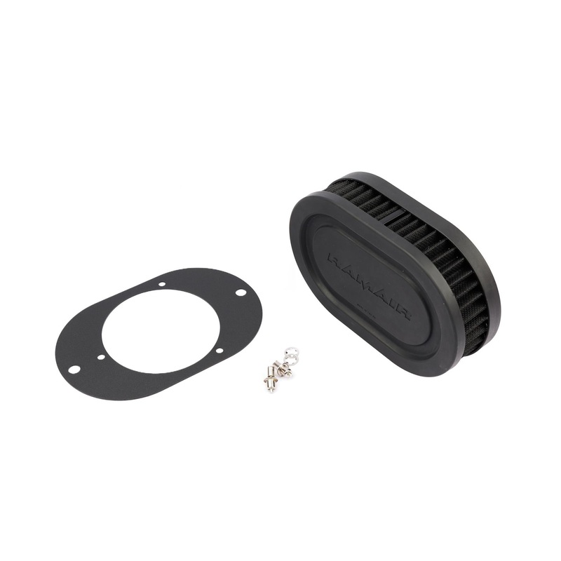 Ramair Pleated Carburettor Air Filter Baseplate to fit Weber 23/32 TLD 40mm Int Height