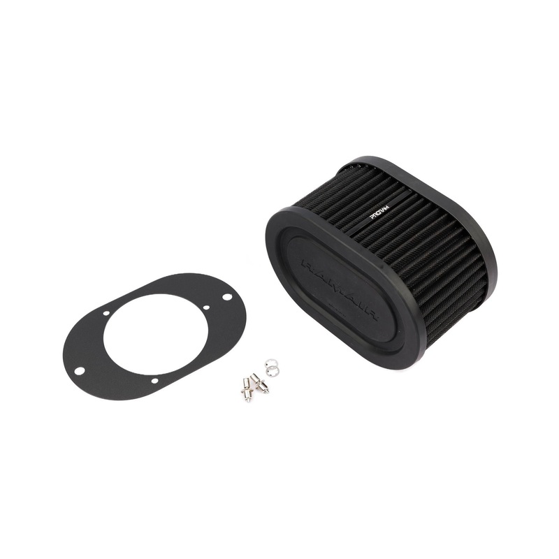 Ramair Pleated Carburettor Intake Air Filter Baseplate to fit Weber 23/32 TLD - 100mm