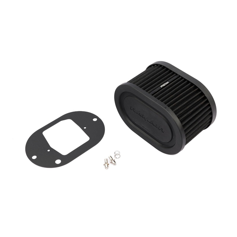 Ramair Pleated Carburettor Intake Air Filter Baseplate to fit Weber 32/34 DFT 100mm