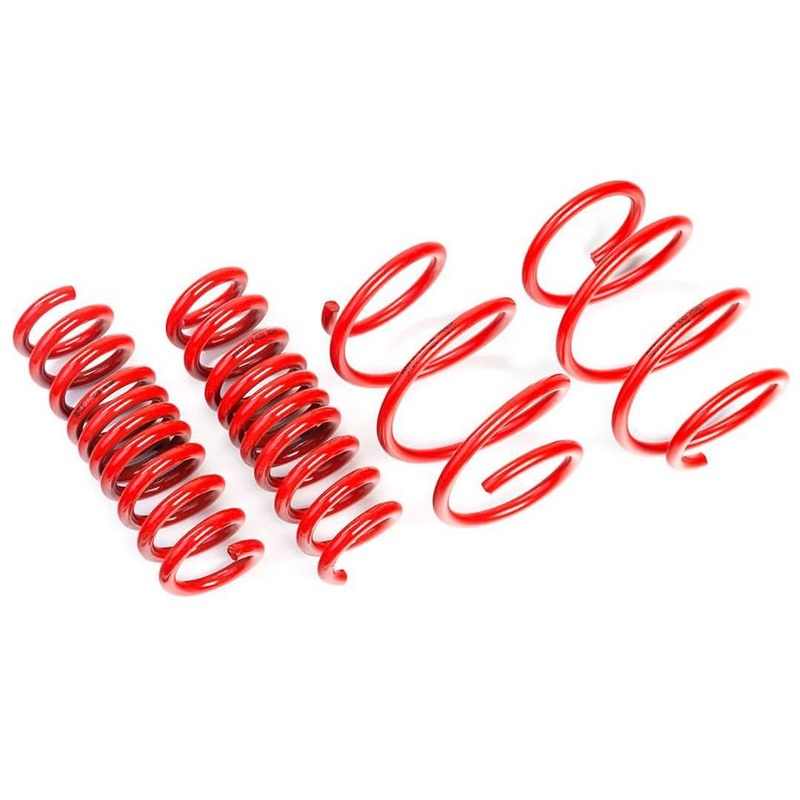 AST Lowering Springs For  AUDI  2.0E/2.3E/2.3E 16V 4+5CYL. 09/1989-01/1996, Front 40 , Rear 40