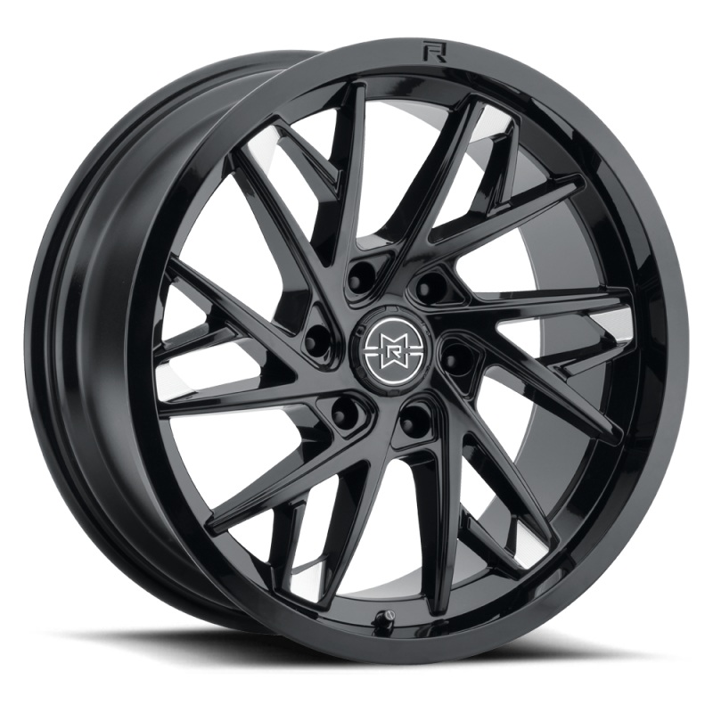 Method Raised MR801 20x9 / 6x5.5 BP / 0mm Offset / 106.25mm Bore - Gloss Black Milled Wheel