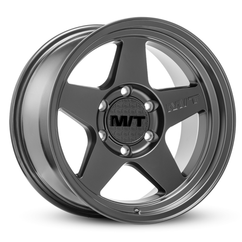 Mickey Thompson Open 5 Black Wheel - 17X9 6X5.5 BP 5in BS 0 Offset 108.1mm Bore