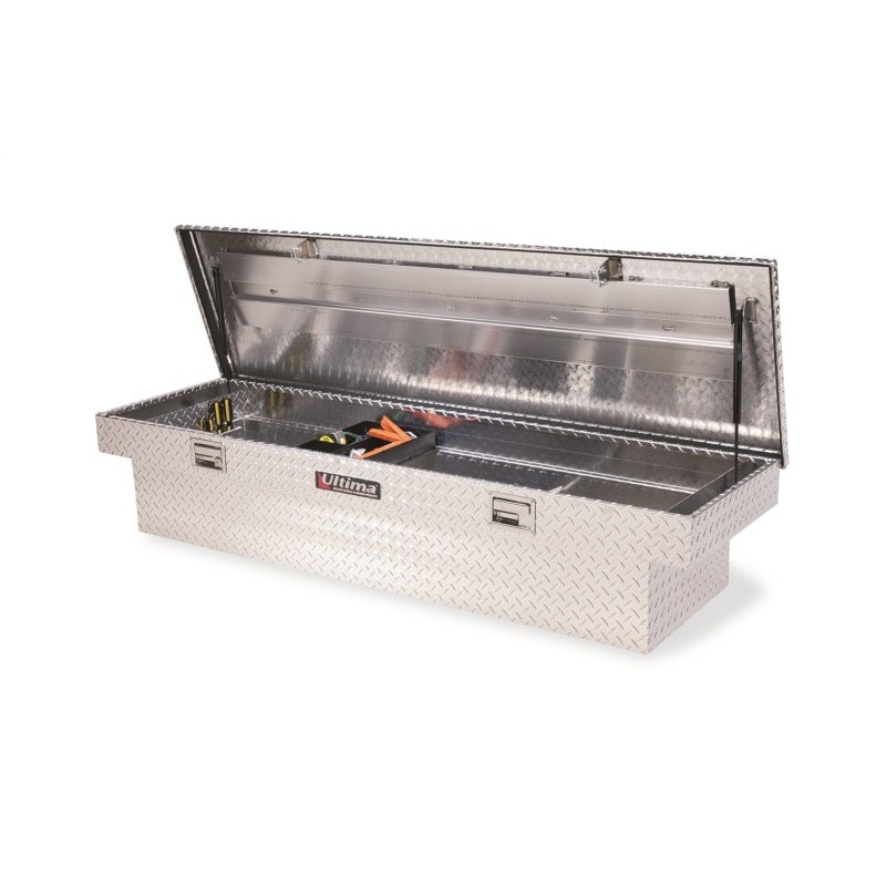 Lund 67-99 Chevy CK Ultima Deep Single Lid Crossover Tool Box - Brite