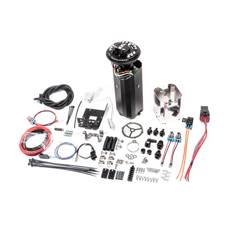 Radium Nissan R32 GT-R Fuel Hanger Surge Tank Brushless TI Auto E5LM - Pumps Not Included