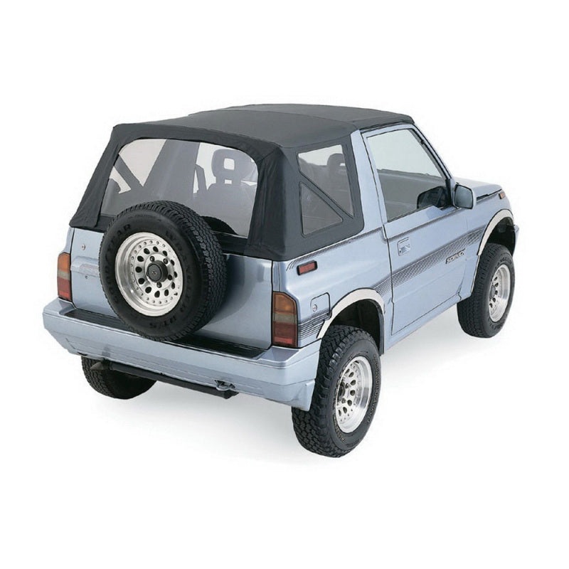 Rampage 1999-2004 Chevy Tracker Soft Top OEM Replacement - Black Diamond