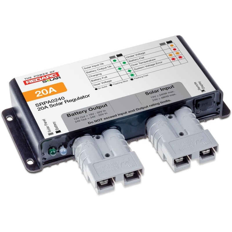 REDARC Solar Regulator w/Anderson Connect - 20A