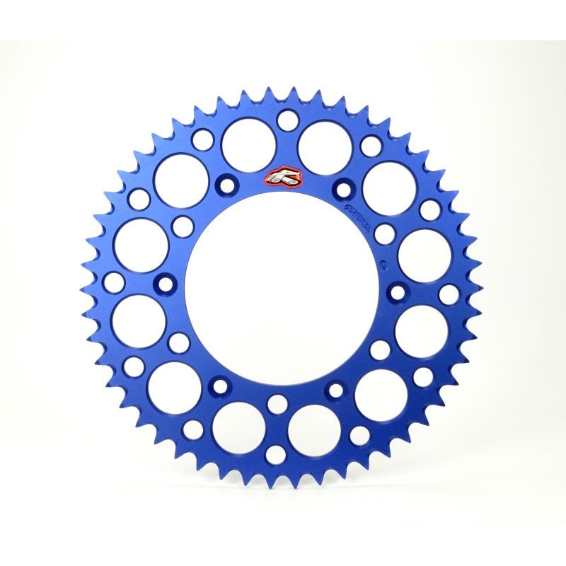 Renthal 2018 Husqvarna FE 250 Rear Grooved Sprocket - Blue 520-49P Teeth