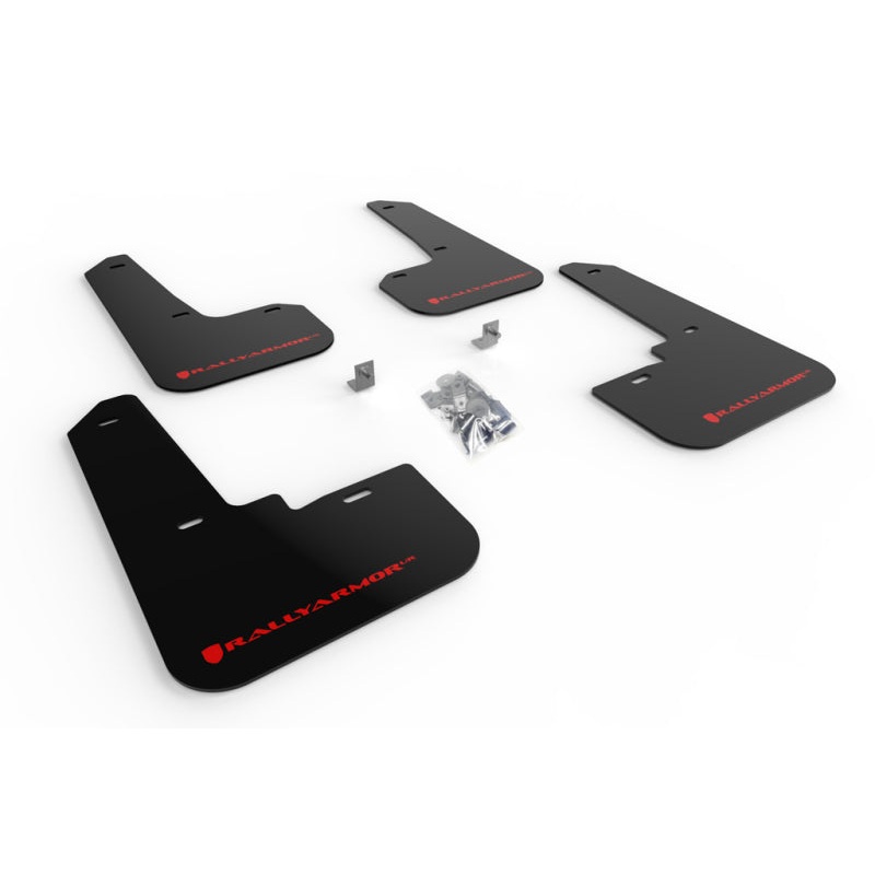 Rally Armor 20-25 Subaru Legacy Black UR Mud Flap w/Red Logo