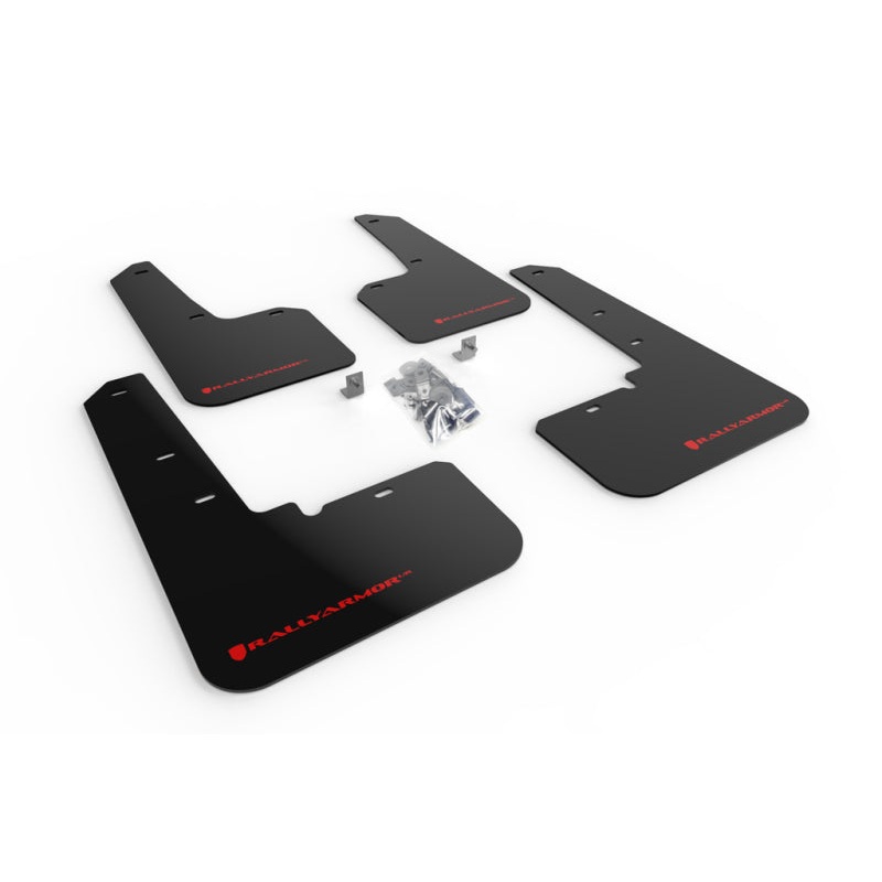 Rally Armor 20-25 Subaru Outback Black UR Mud Flap w/Red Logo