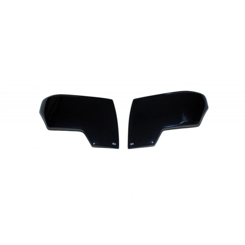 AVS 14-18 GMC Sierra 1500 Headlight Covers - Smoke